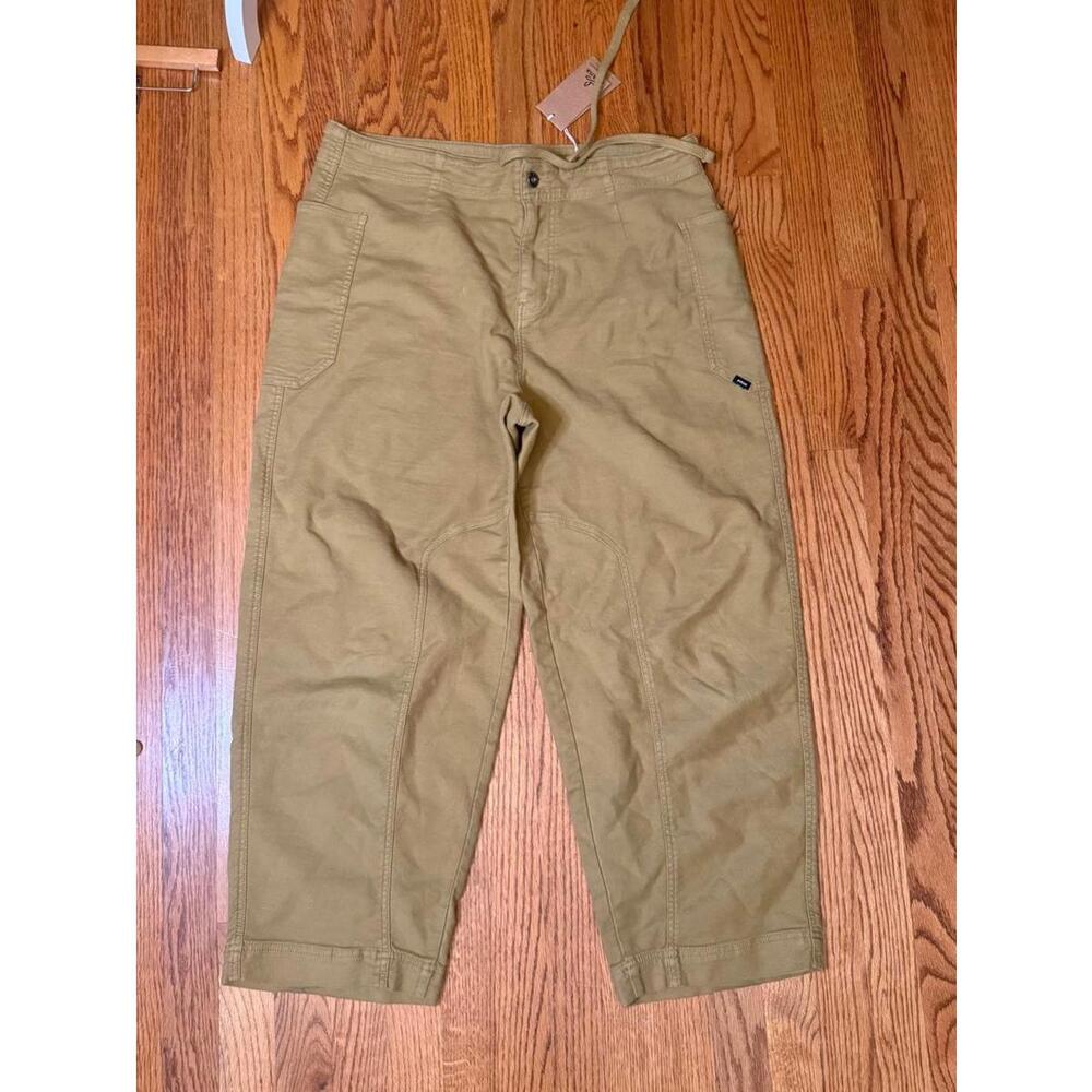 NWT! prAna Women’s Drawstring Khaki Pants Size L